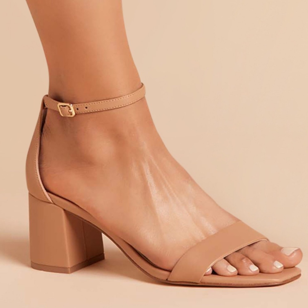 Natalie Heel Nude Latte 5.5